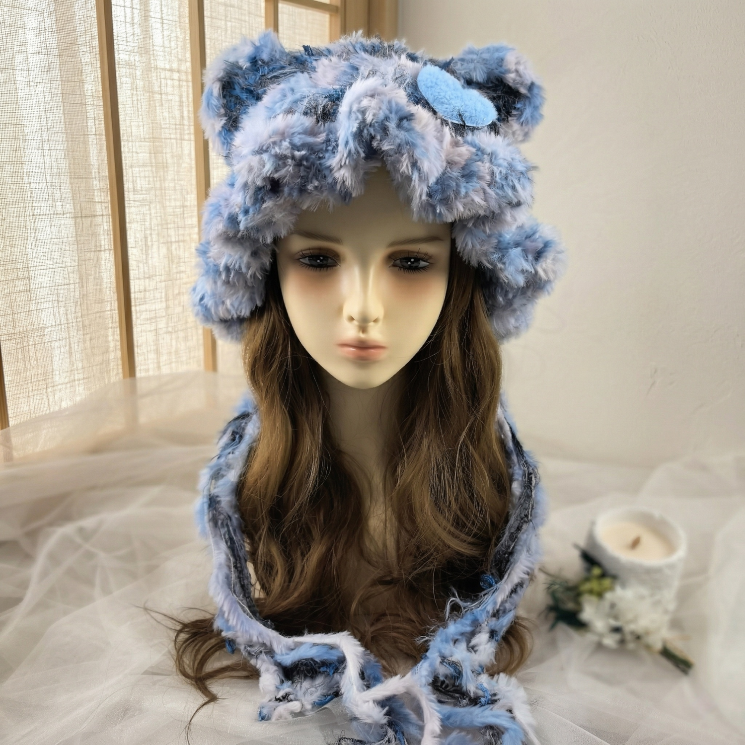 Knitted Bear Ear Hat