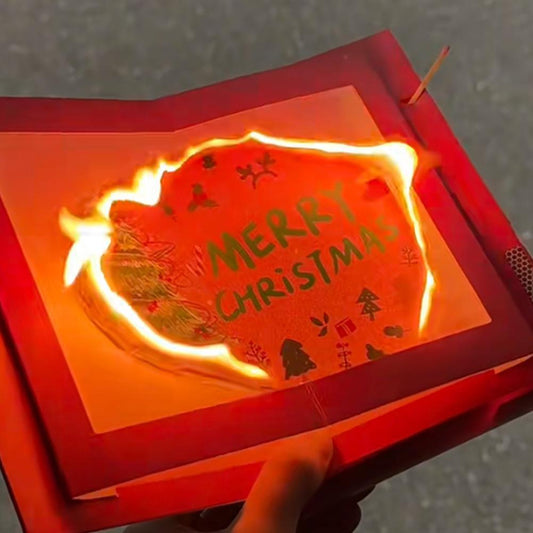 Burn to Reveal Card