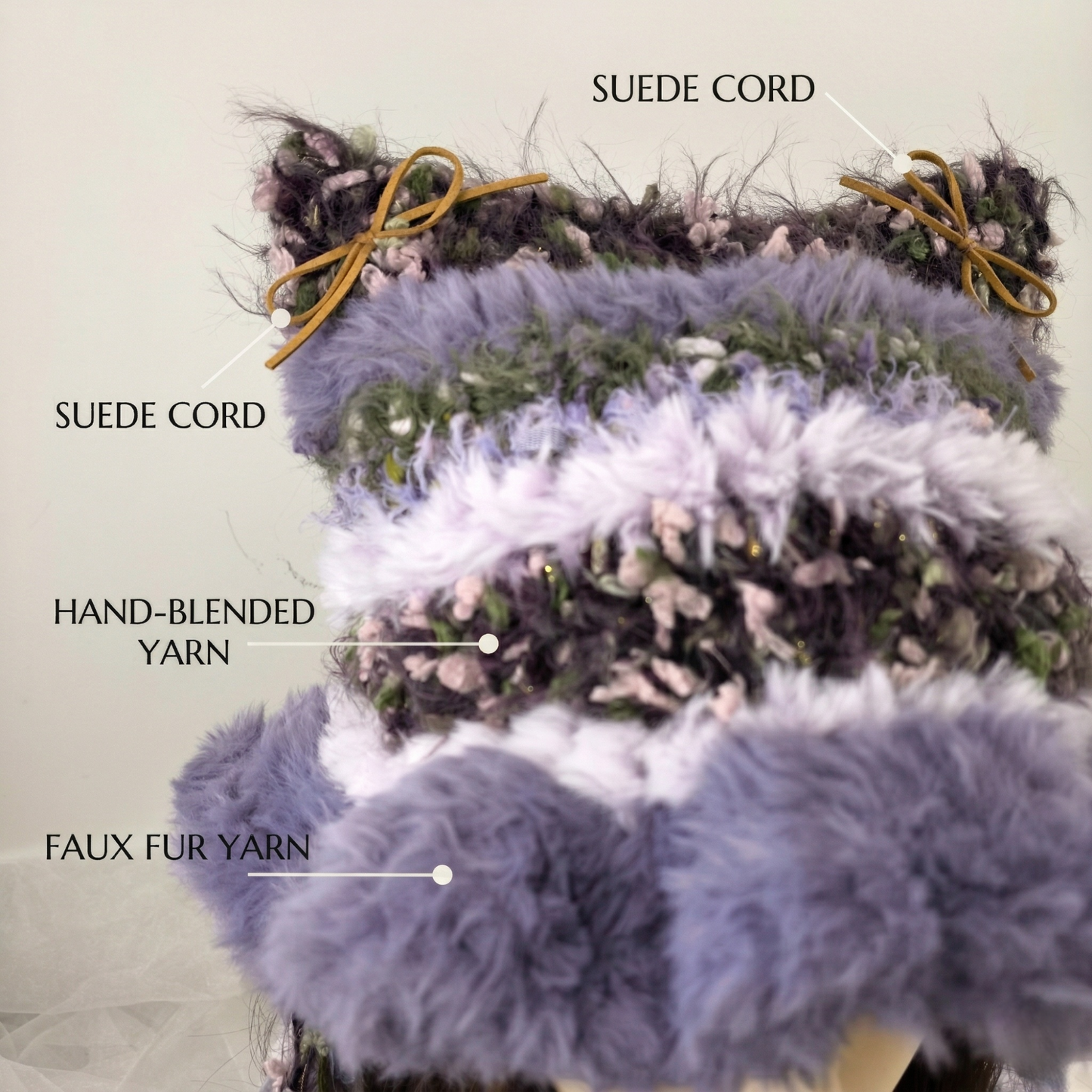 Handmade Knit Cat Ear Jellyfish Hat, Chunky Crochet Beanie with Animal Ears and Long Tassels, Balletcore Aesthetic Fluffy Winter Hat