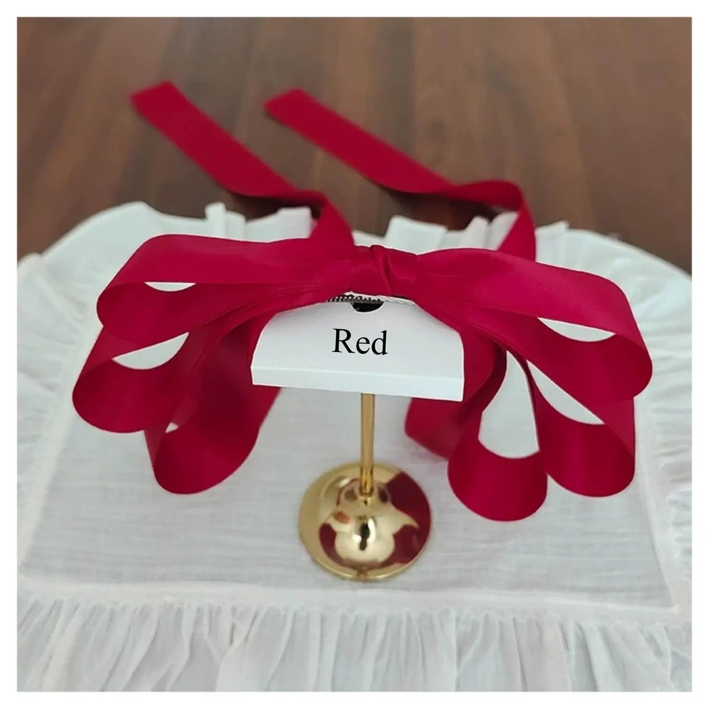 Silk Satin Bow Hairclip for Bridesmaids & Graduation | Luxury Event Hair Accessories | Statement Bow Barrette for Prom, Wedding, Cocktail Party