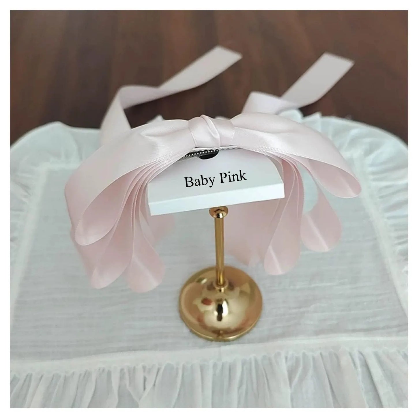 Silk Satin Bow Hairclip for Bridesmaids & Graduation | Luxury Event Hair Accessories | Statement Bow Barrette for Prom, Wedding, Cocktail Party