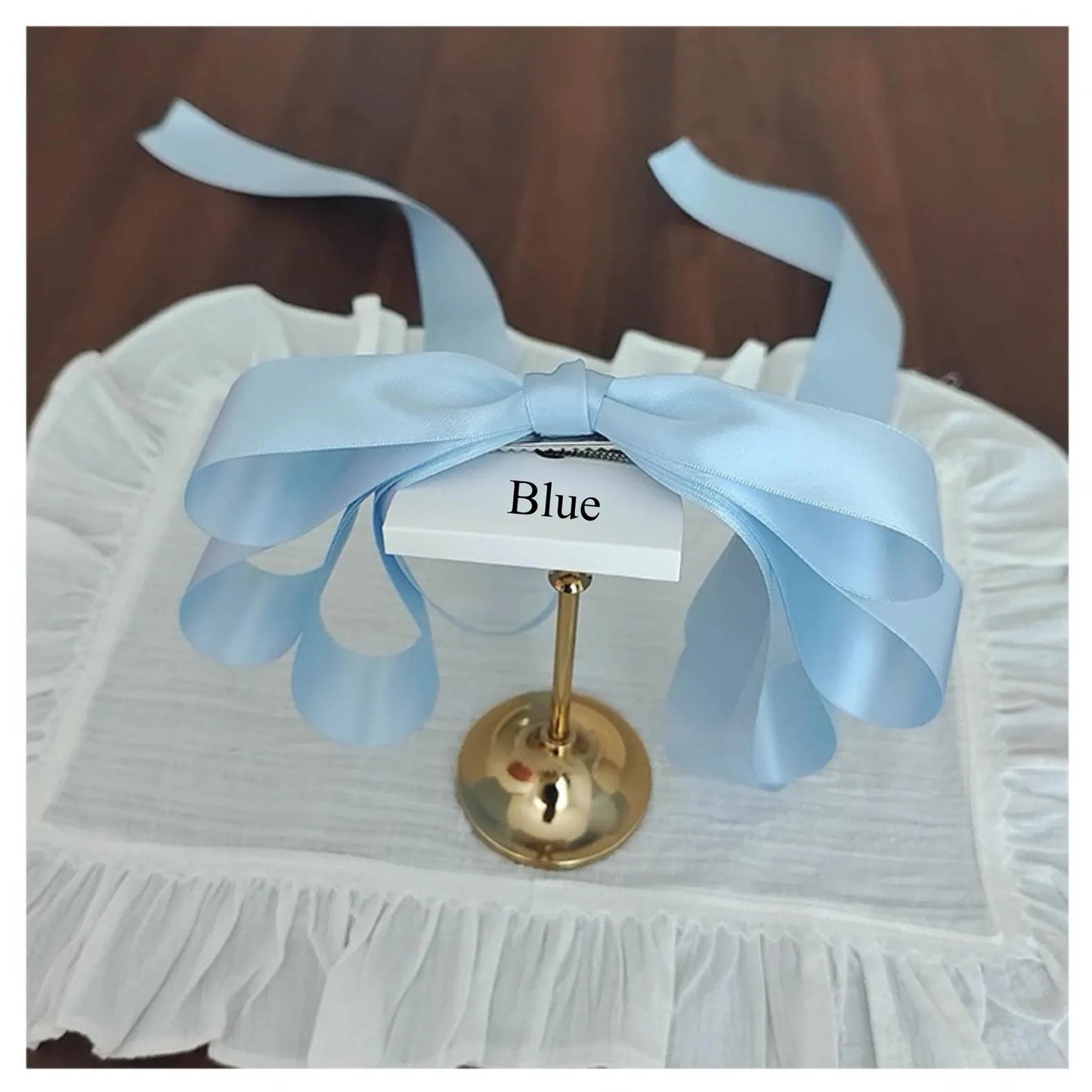 Silk Satin Bow Hairclip for Bridesmaids & Graduation | Luxury Event Hair Accessories | Statement Bow Barrette for Prom, Wedding, Cocktail Party