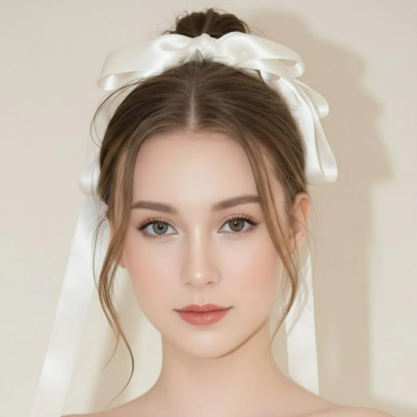 Silk Satin Bow Hairclip for Bridesmaids & Graduation | Luxury Event Hair Accessories | Statement Bow Barrette for Prom, Wedding, Cocktail Party