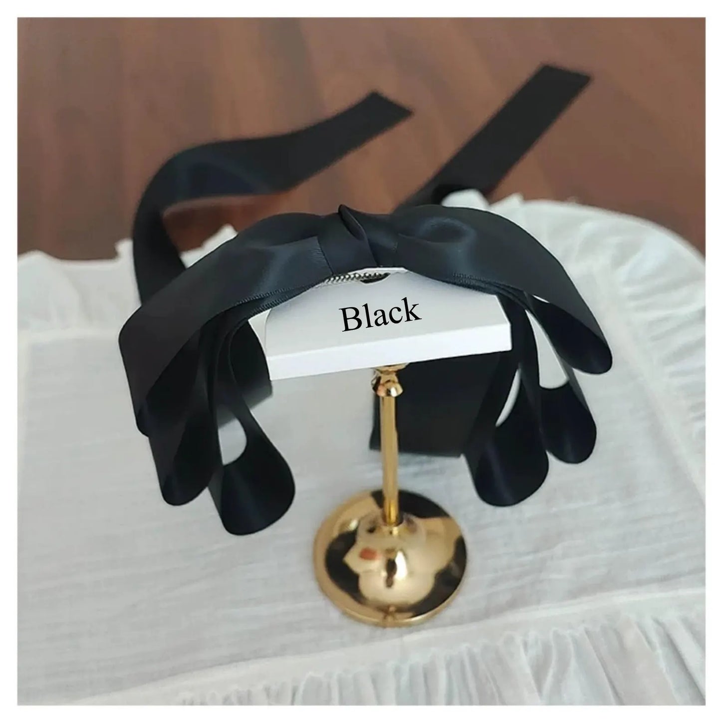 Silk Satin Bow Hairclip for Bridesmaids & Graduation | Luxury Event Hair Accessories | Statement Bow Barrette for Prom, Wedding, Cocktail Party