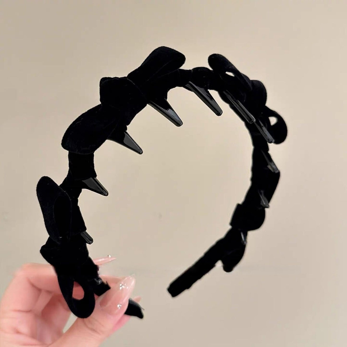 Elegant Reversible Padded Velvet Wide Headband