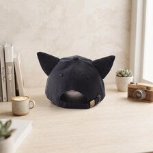 Kawaii Furry Cat Ear Baseball Cap - Y2K Streetwear & Anime Cosplay Hat