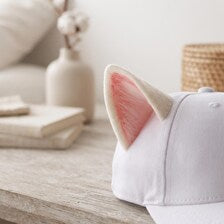 Kawaii Furry Cat Ear Baseball Cap - Y2K Streetwear & Anime Cosplay Hat