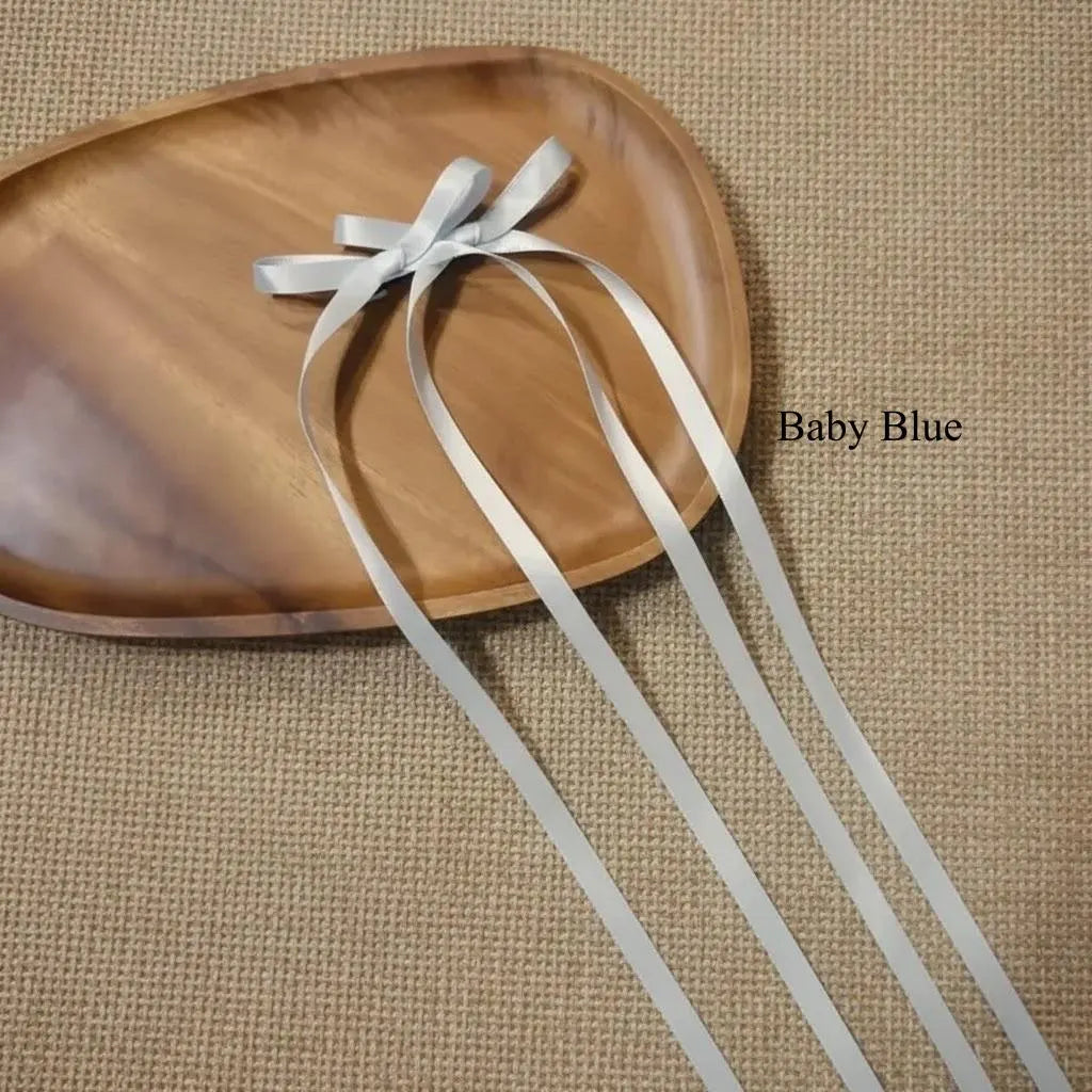 Handmade Satin Bow Hair Clip - Romantic Balletcore Hair Accessory