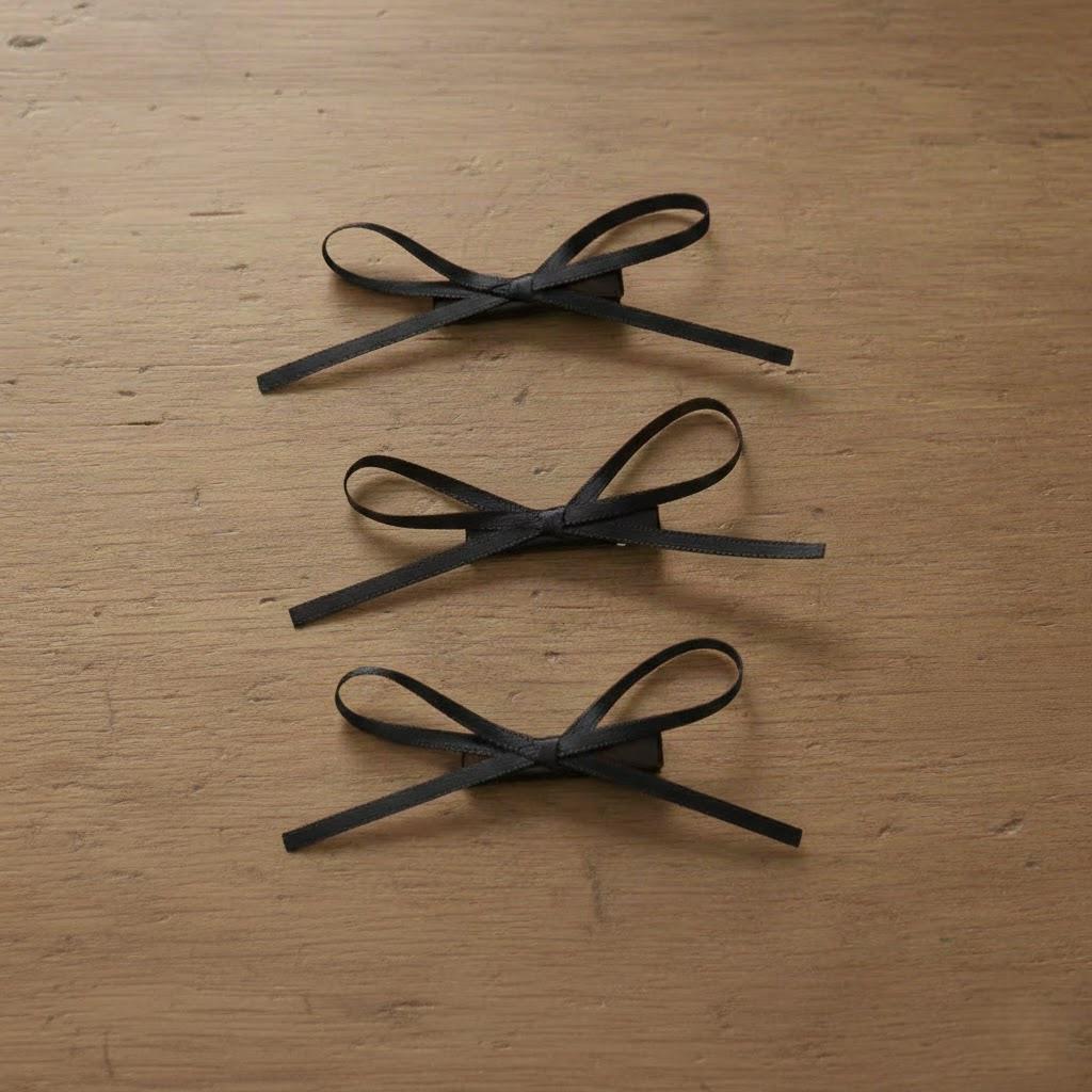 Handcrafted Satin Ribbon Mini Bow
