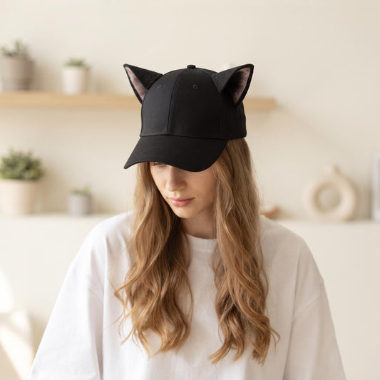 Kawaii Cat Ear Baseball Cap